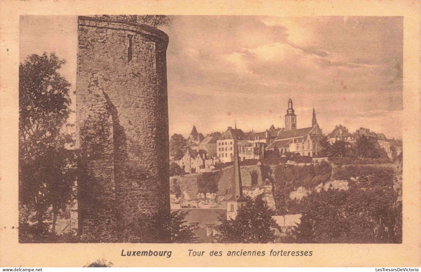 BELGIQUE - Luxembourg - Tour Des Anciennes Forteresses - Carte Postale Ancienne - Other & Unclassified