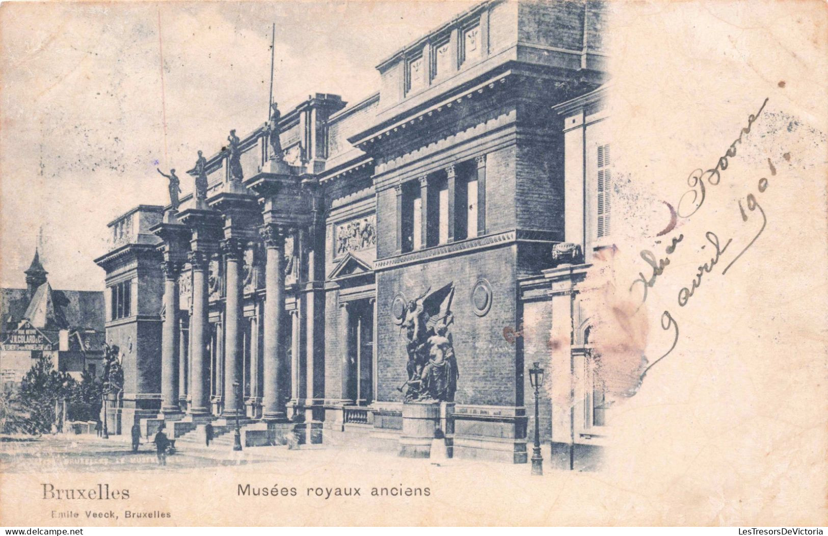 BELGIQUE - Bruxelles - Musées Royaux Anciens - Carte Postale Ancienne - Musées