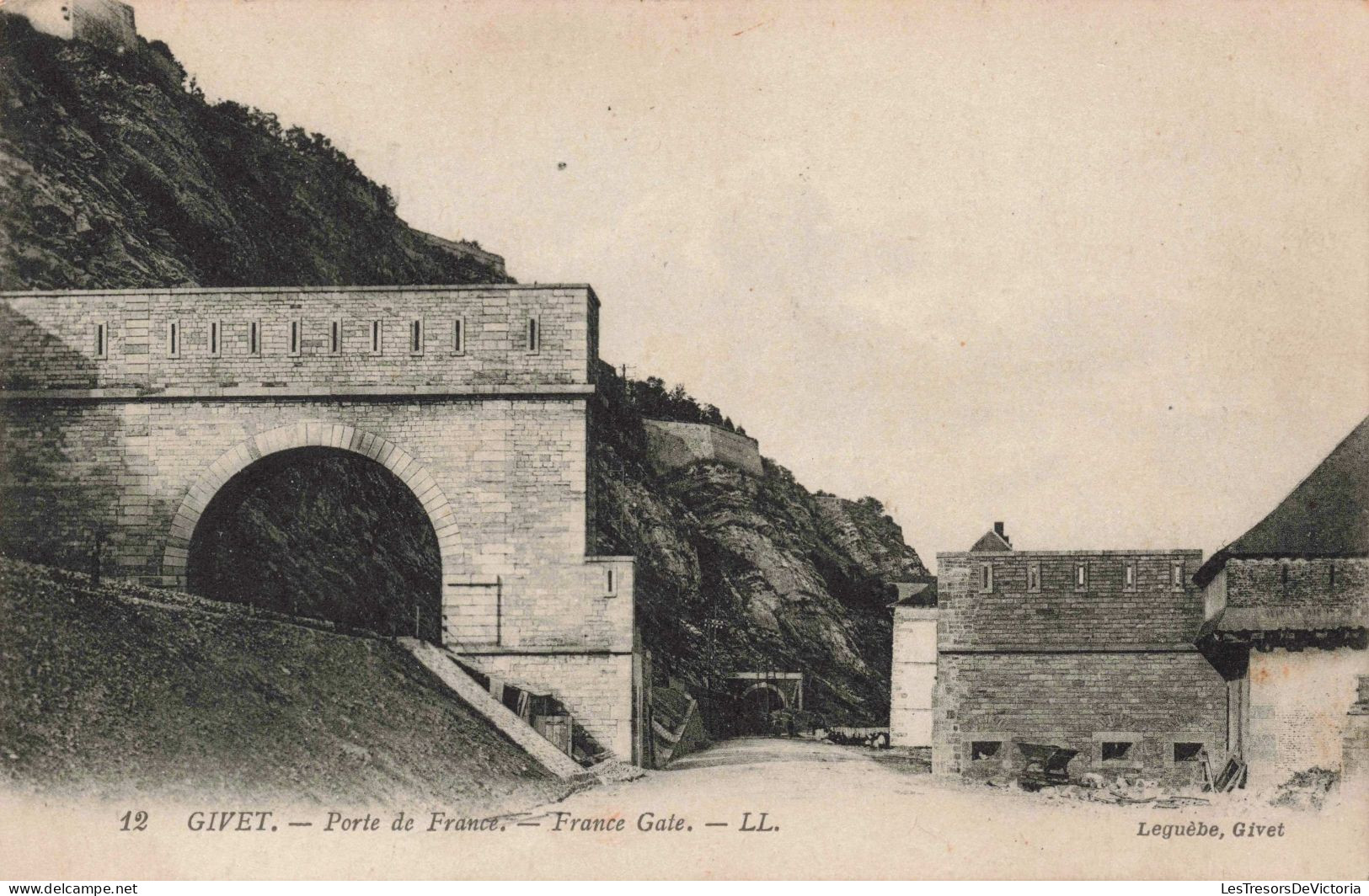 FRANCE - Givet - Porte De France - Carte Postale Ancienne - Givet