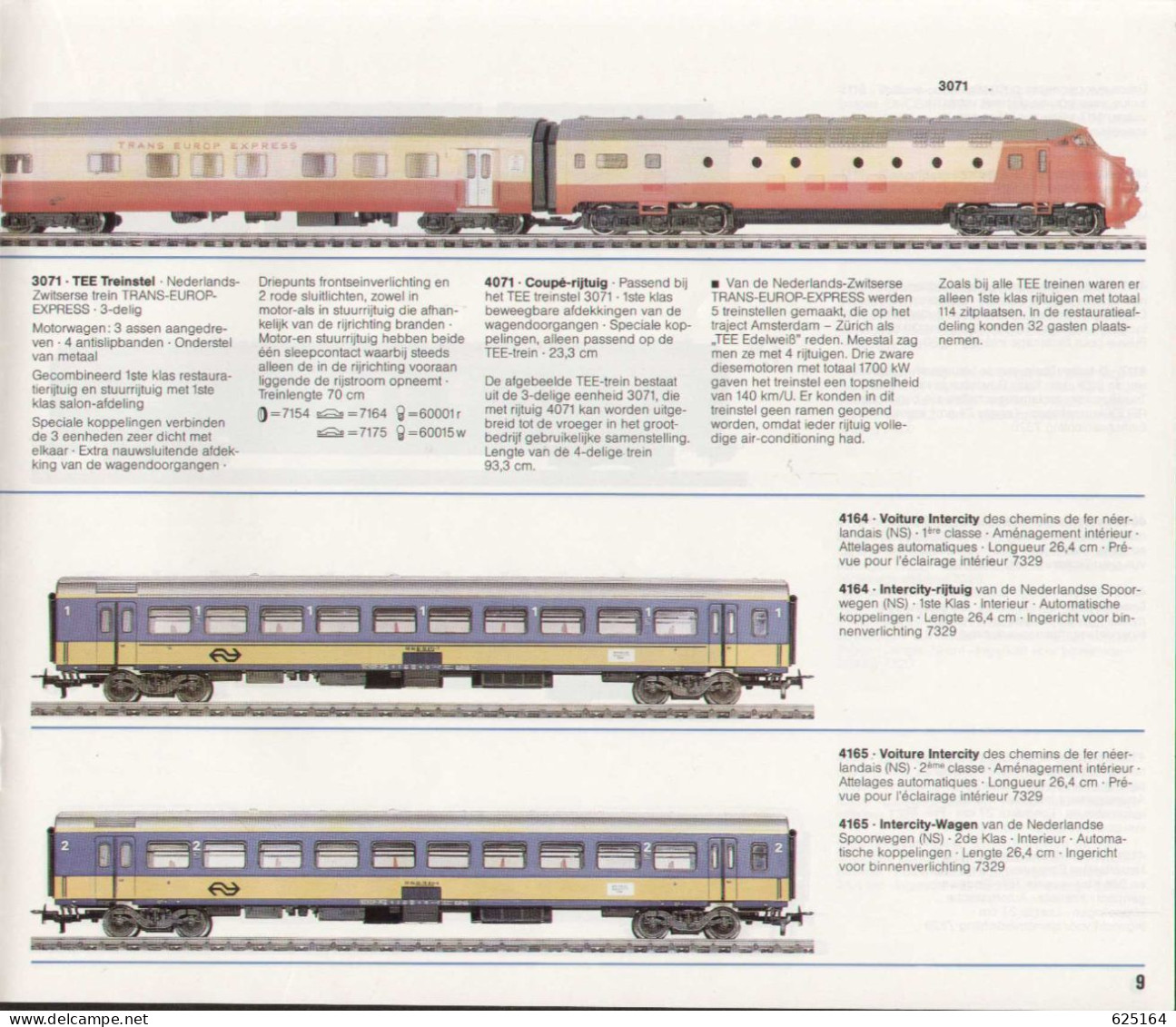 Catalogue Märklin  1987/88 HO Assortiment Pour Belgique Luxembourg Pays-Bas  - En Français Et Néerlandais - Français