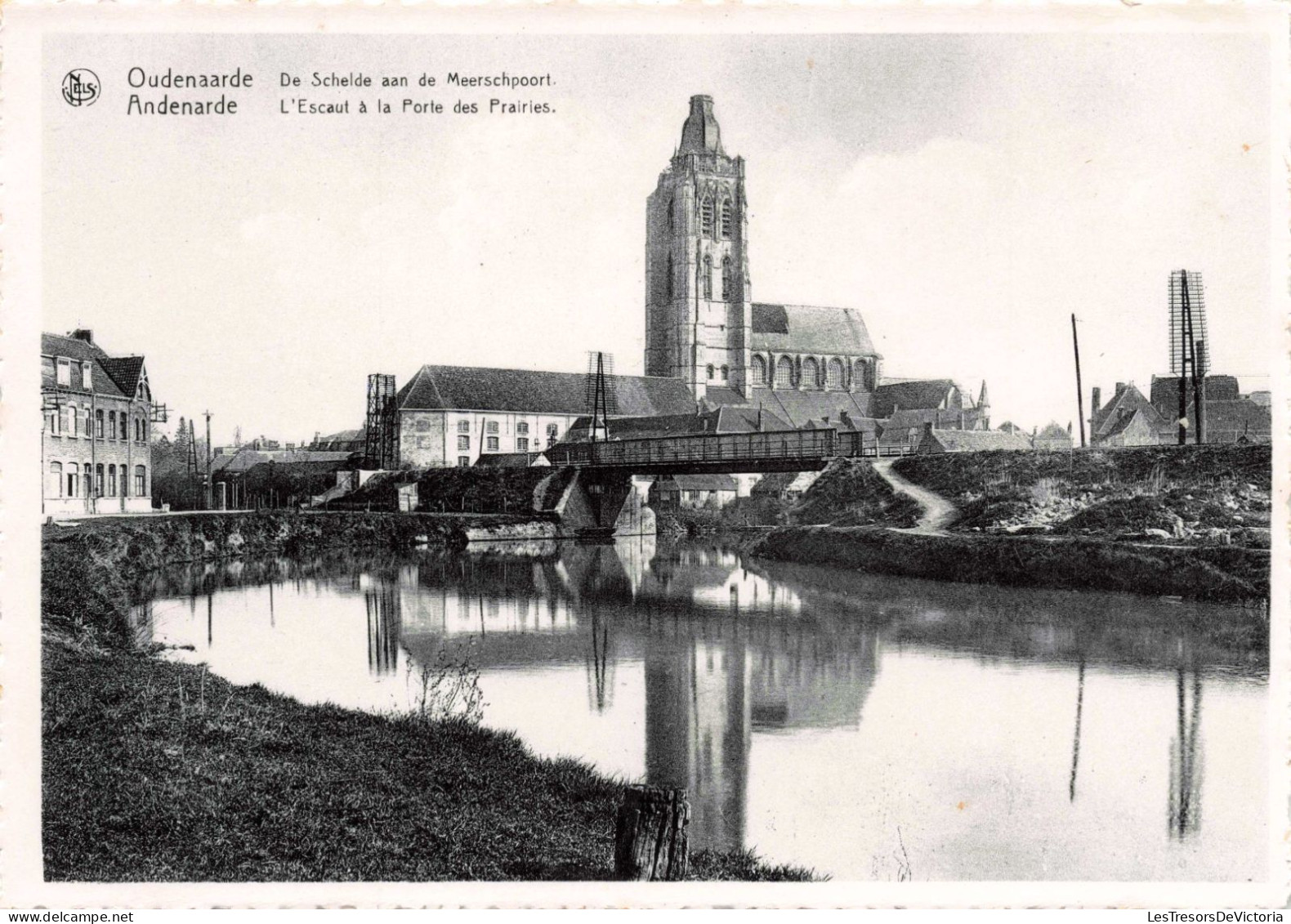 BELGIQUE - Audenarde - L'Escaut à La Porte Des Prairies - Carte Postale Ancienne - Oudenaarde