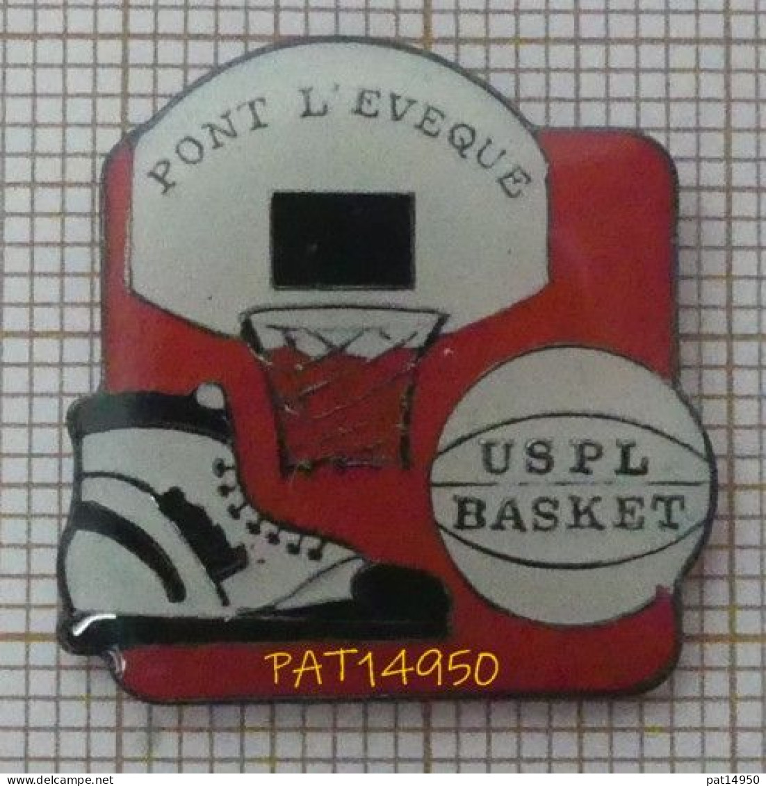 PAT14950 BASKET USPL UNION SPORTIVE De PONT L'EVEQUE   Dpt 14 Calvados - Basketbal