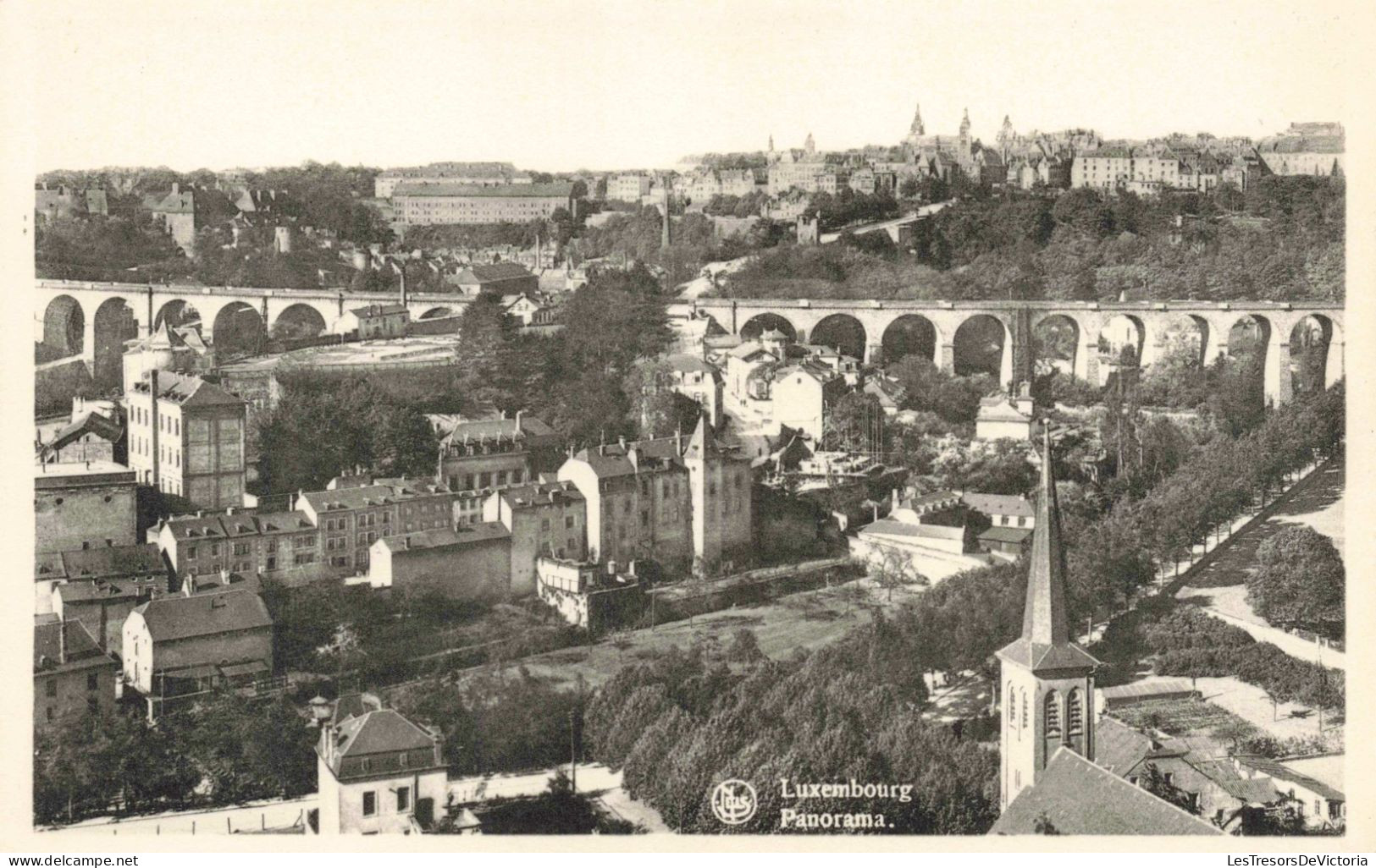 BELGIQUE - Luxembourg - Panorama - Carte Postale Ancienne - Sonstige & Ohne Zuordnung