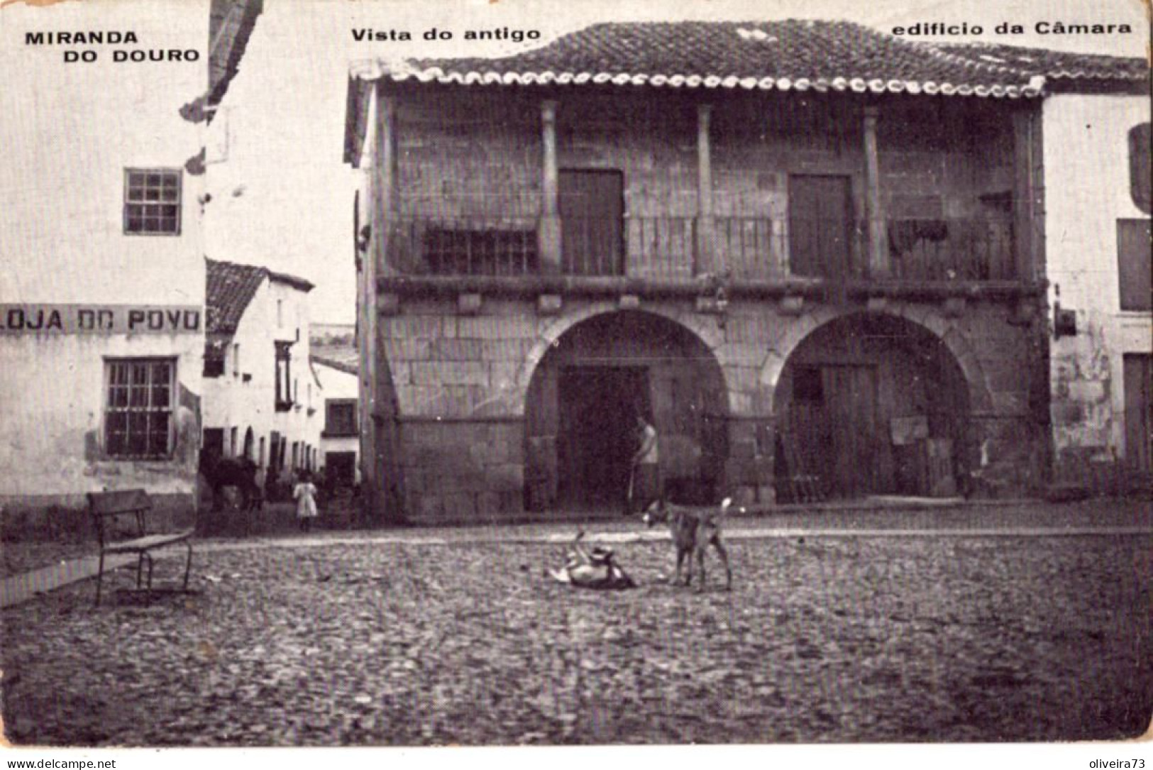 MIRANDA DO DOURO - Vista Do Antigo Edificio Da Câmara - PORTUGAL - Bragança