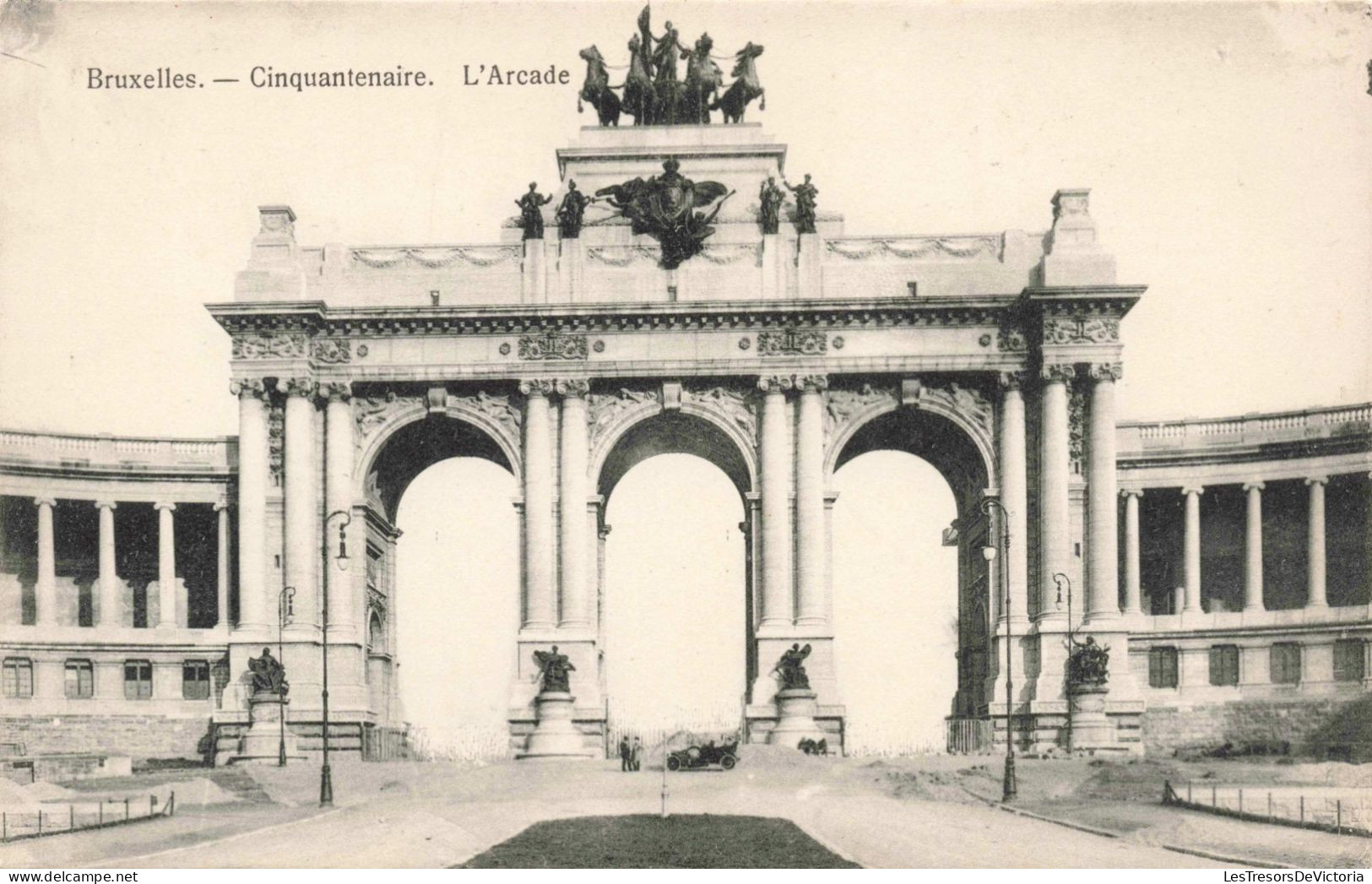 BELGIQUE - Bruxelles - Cinquantenaire - L'Arcade - Carte Postale Ancienne - Monuments, édifices