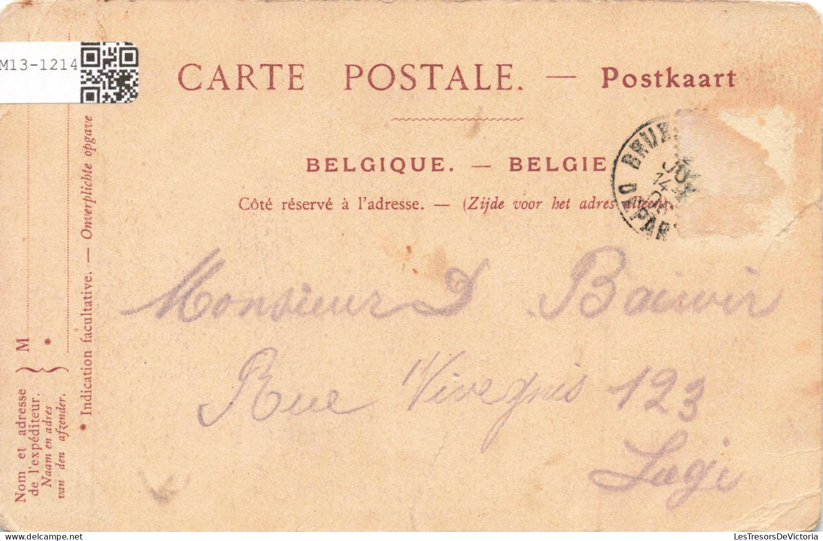 BELGIQUE - Bruxelles - Le Palais Du Comte De Flandre - Carte Postale Ancienne - Monuments