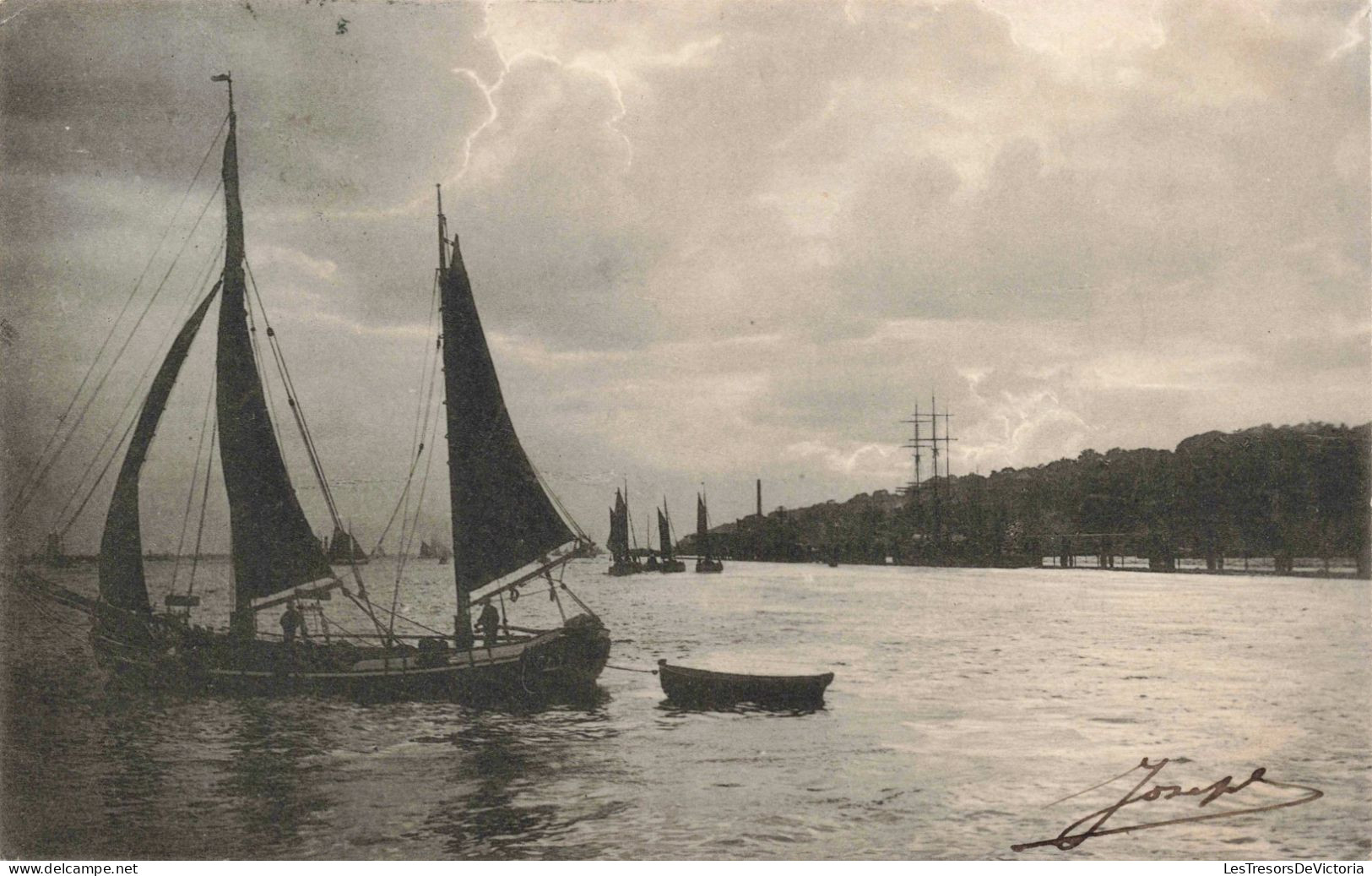 TRANSPORT - Bateaux - Voiliers - Carte Postale Ancienne - Sailing Vessels