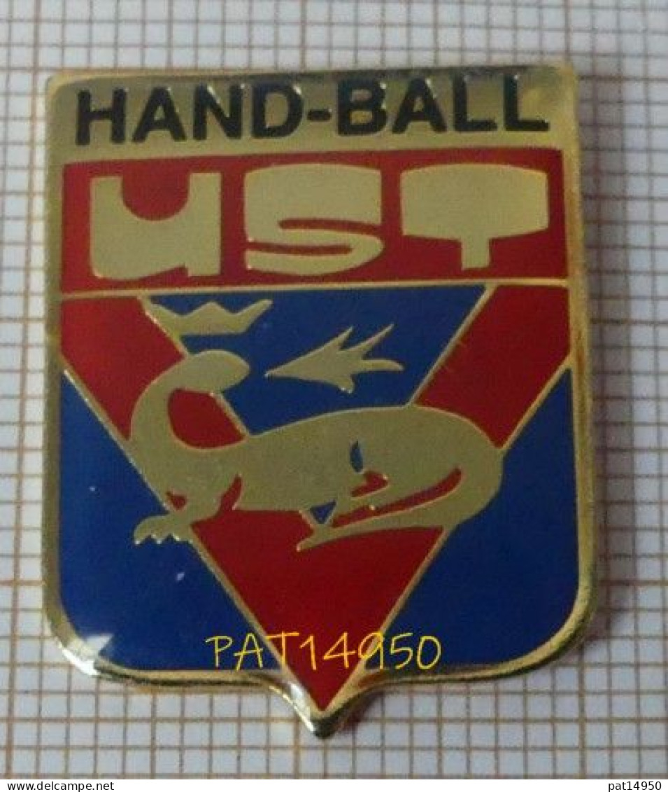 PAT14950 UST HANDBALL  HAND  BALL BLASON DRAGON - Handball