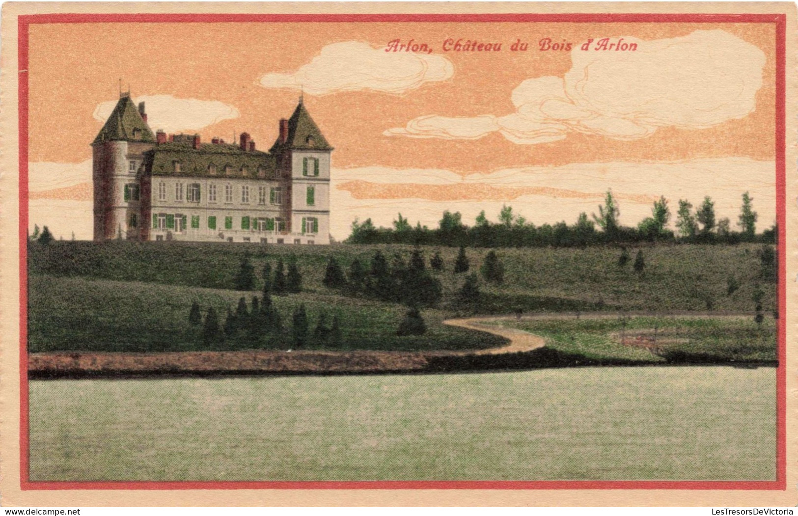 BELGIQUE - Arlon - Château Du Bois D'Arlon - Colorisé - Carte Postale Ancienne - Arlon