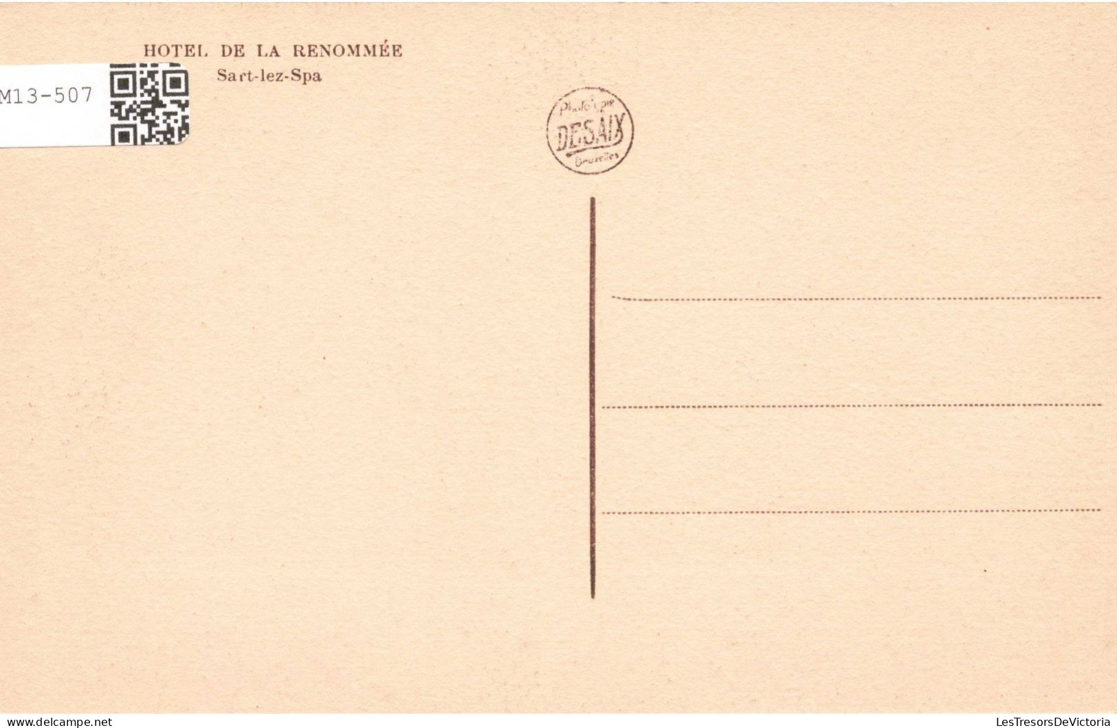BELGIQUE - Liège - Vallée De La Hoëgne - Fagnou Kwapi - Carte Postale Ancienne - Autres & Non Classés