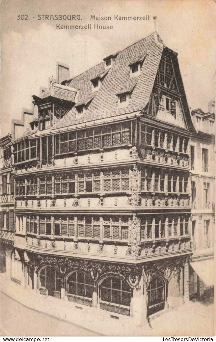 FRANCE - Strasbourg - Maison Kammerzell - Carte Postale Ancienne - Strasbourg