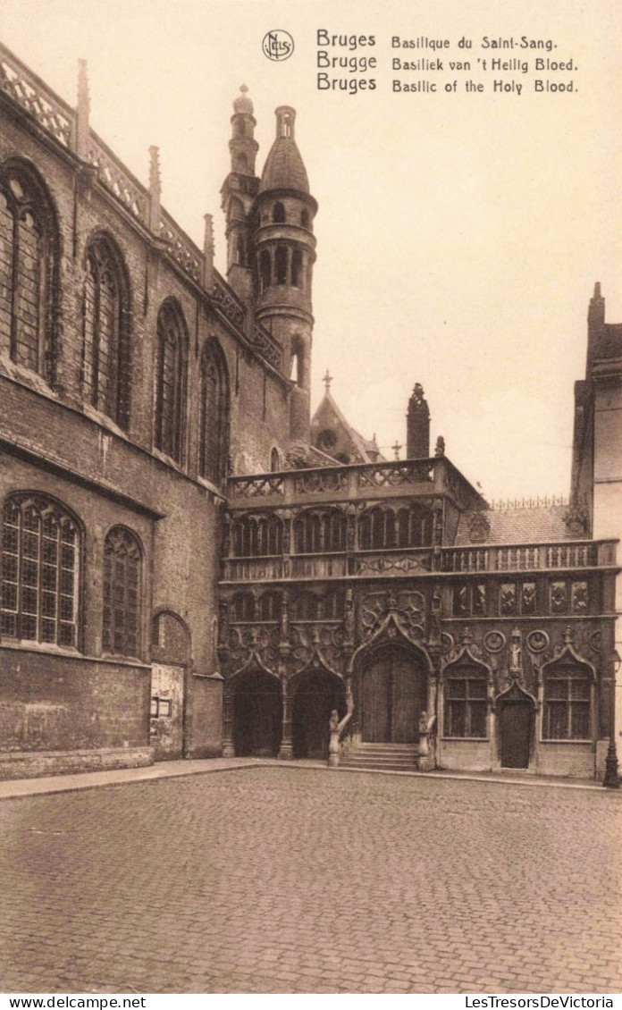 BELGIQUE - Bruges - Basilique Du Saint-Sang - Carte Postale Ancienne - Brugge