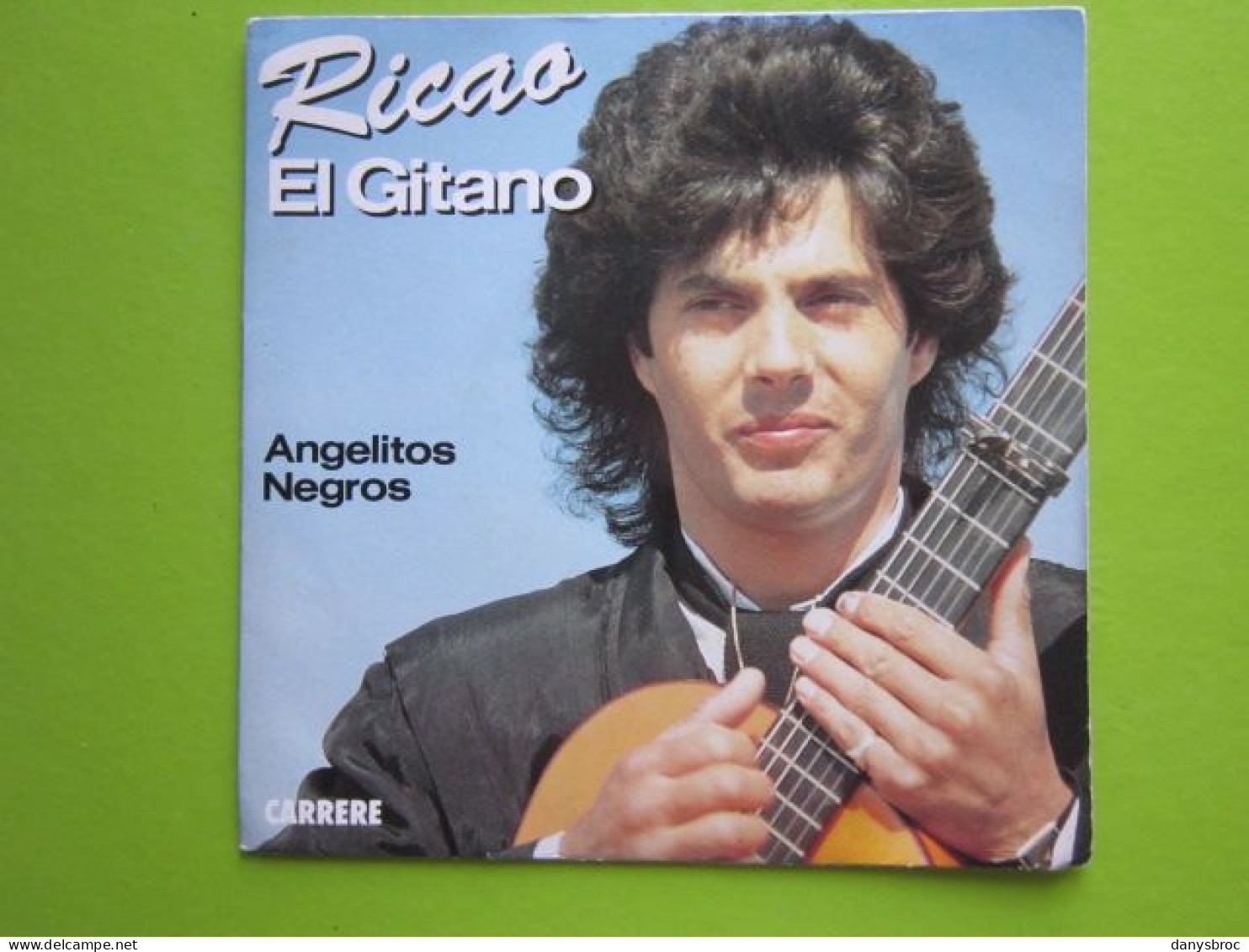 RICAO - EL GITANO - ANGELITOS NEGROS - Disque Vinyle 45 T - Otros - Canción Española