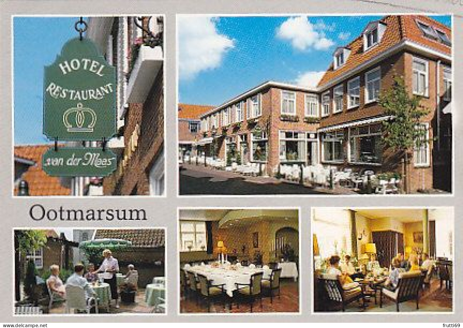 AK 169412 NETHERLANDS - Ootmarsum - Hotel-Café-Restaurant Van Der Maas - Ootmarsum