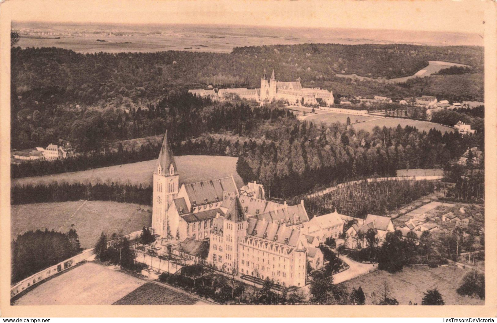 BELGIQUE - Abbaye De Maredret - Vue Prise En Avion - Carte Postale Ancienne - Anhee