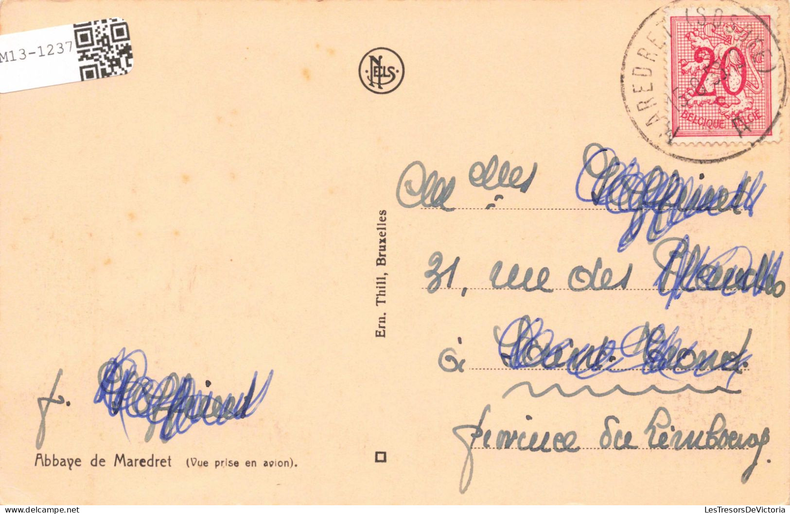 BELGIQUE - Abbaye De Maredret - Vue Prise En Avion - Carte Postale Ancienne - Anhée