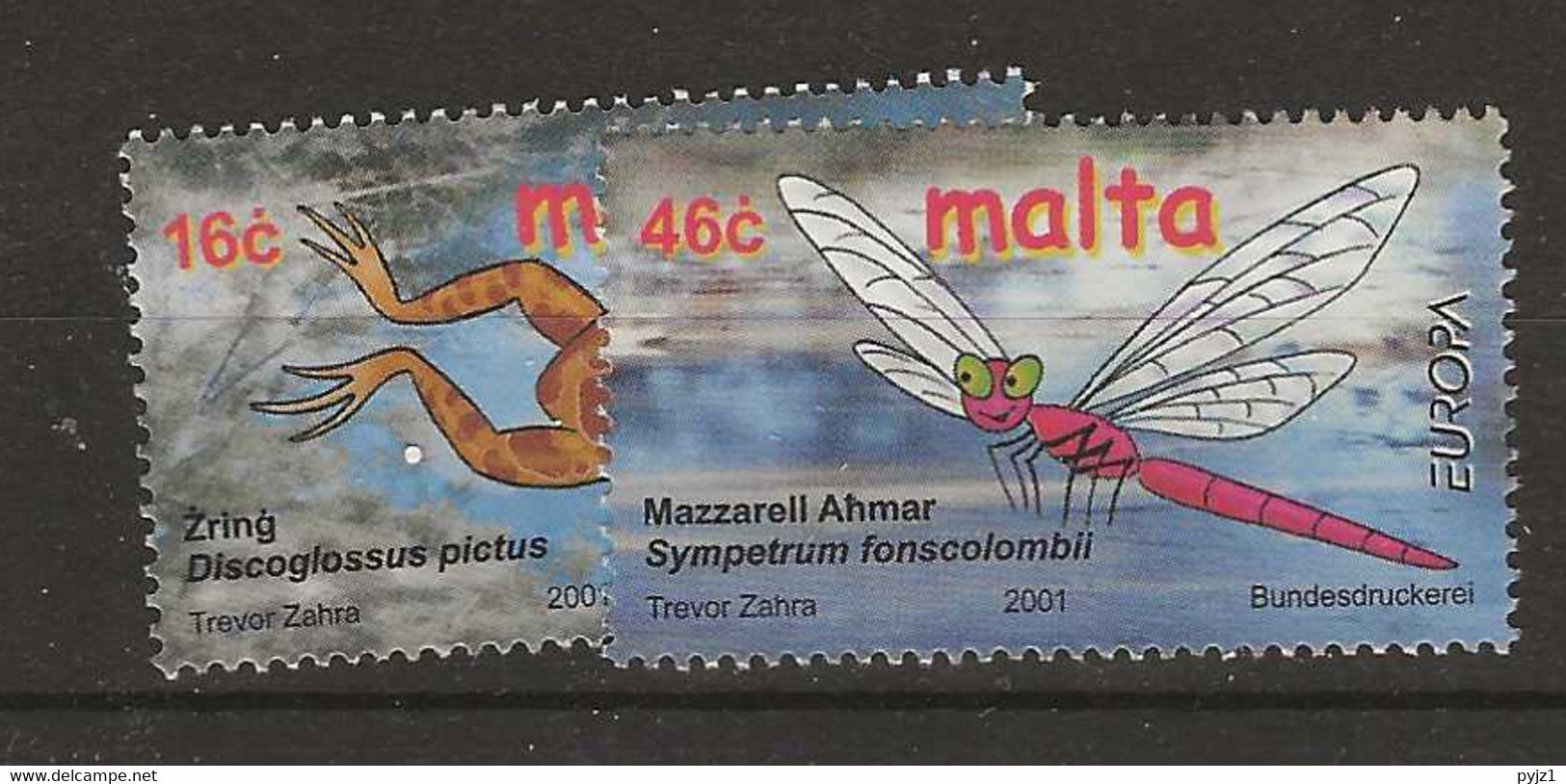 2001 MNH Malta Postfris** - 2001