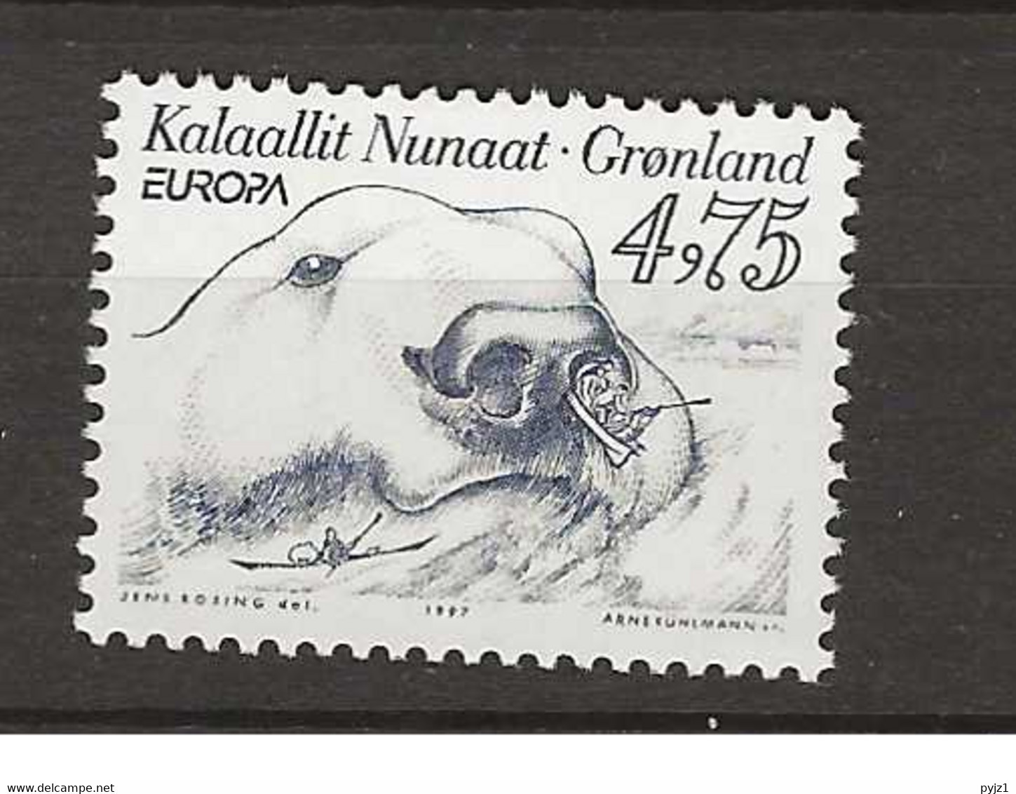 1997 MNH Greenland Postfris** - 1997