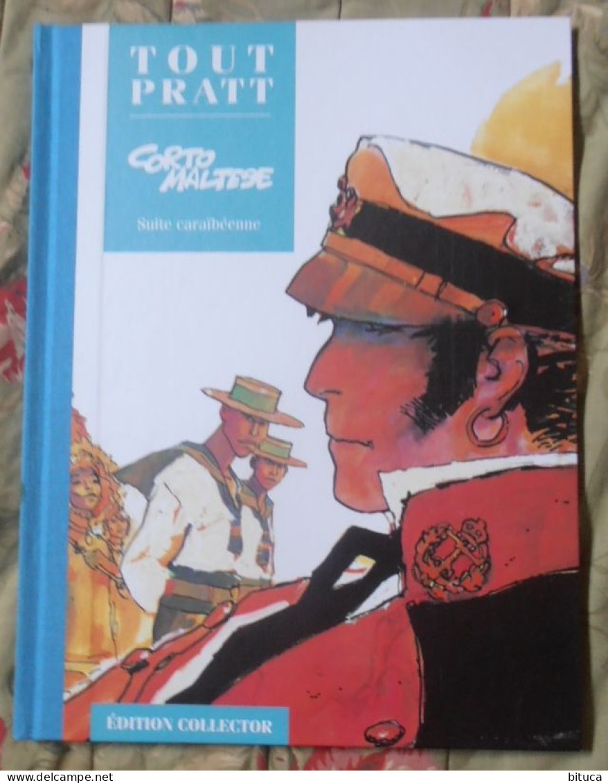 BD TOUT PRATT CORTO MALTESE SUITE CARAÏBEENNE EDITION COLLECTOR ALTAYA TRèS BON ETAT - Pratt