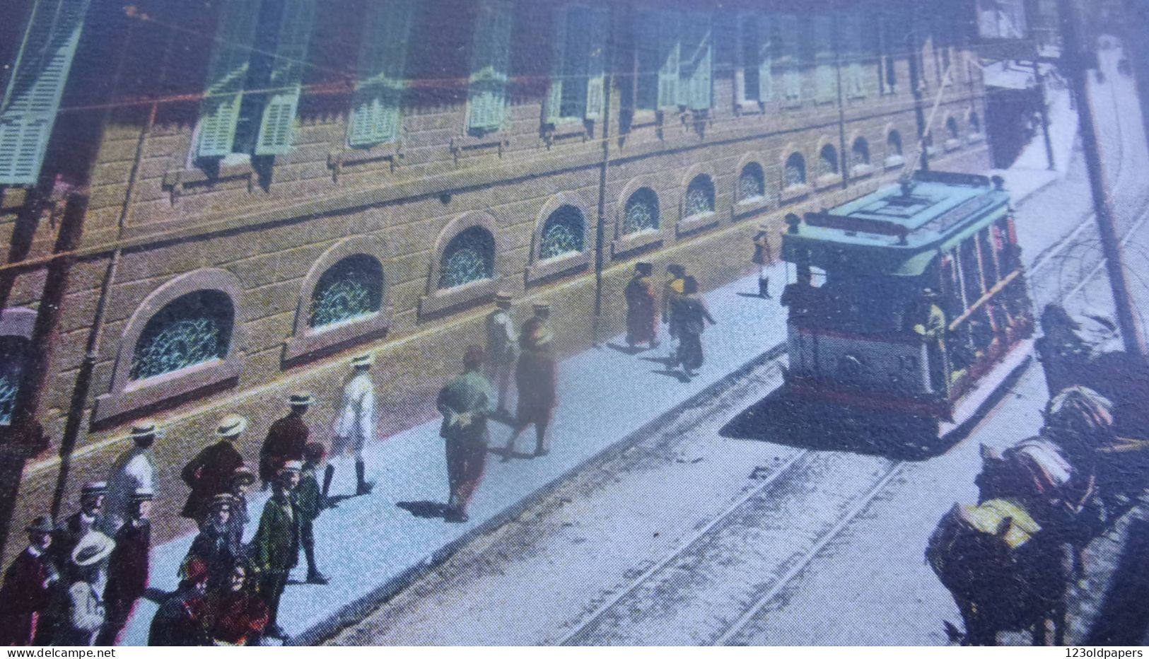 LEBANON LIBAN BEYROUTH BEIRUT  TRAMWAY REELIGIEUSES DU SACRE COEUR 1920 TERZIS EDIT - Lebanon