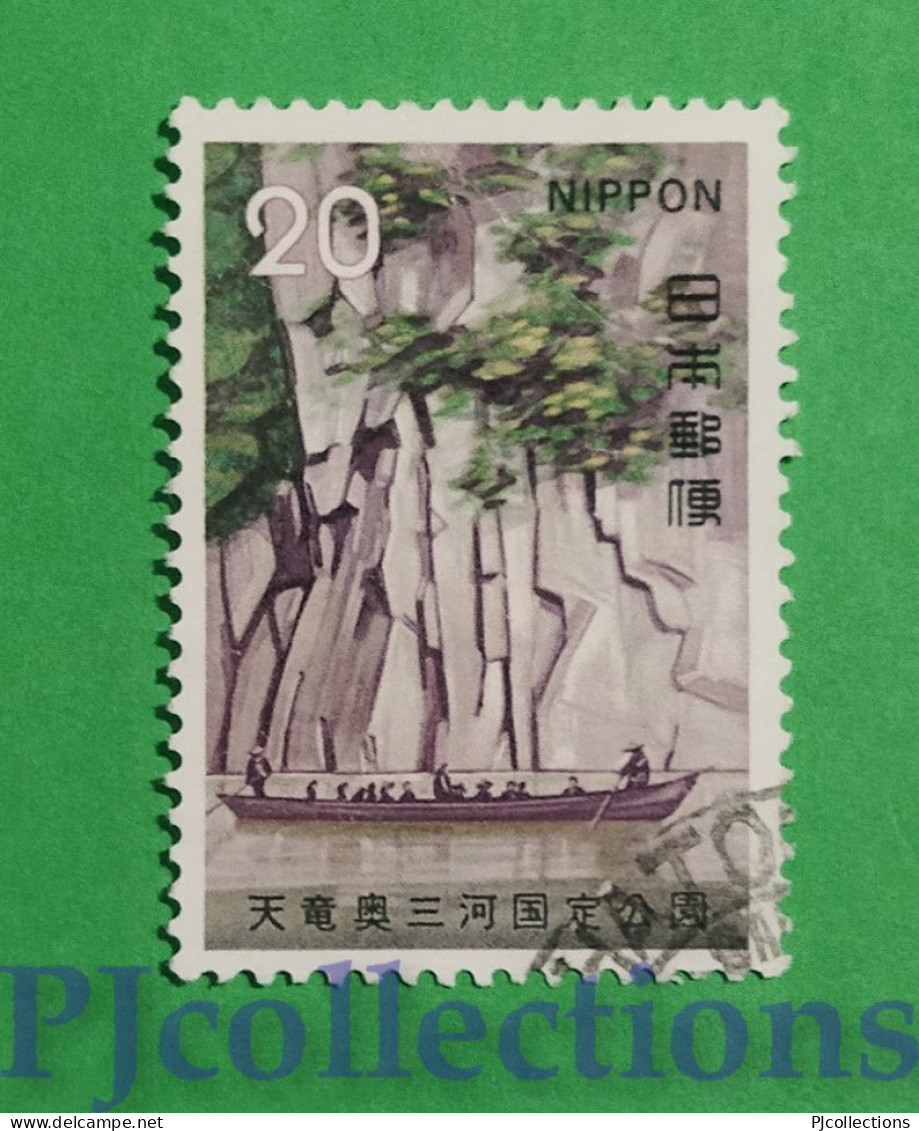 S514 - GIAPPONE - JAPAN 1973 TENRYU VALLEY 20y USATO - USED - Oblitérés