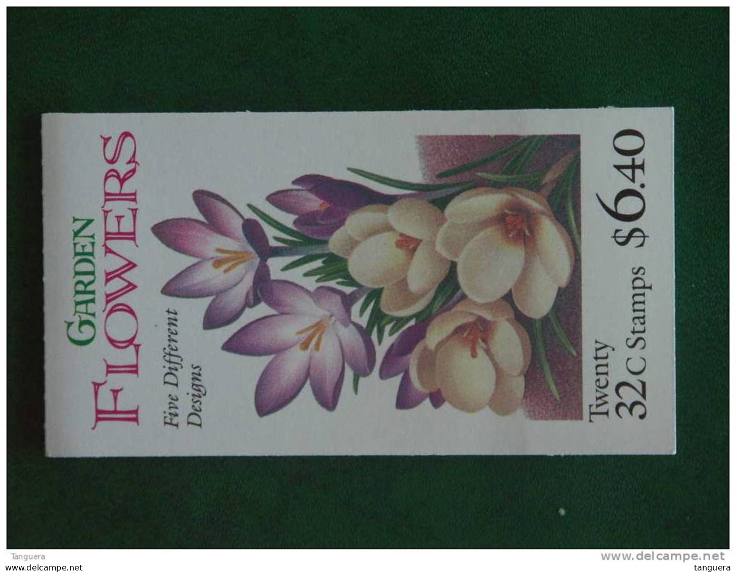 USA Etats-Unis United States 1996 Booklet (20) Garden Flowers Fleurs SC Scott 3029a  Yv C2467  MNH ** - 3. 1981-...