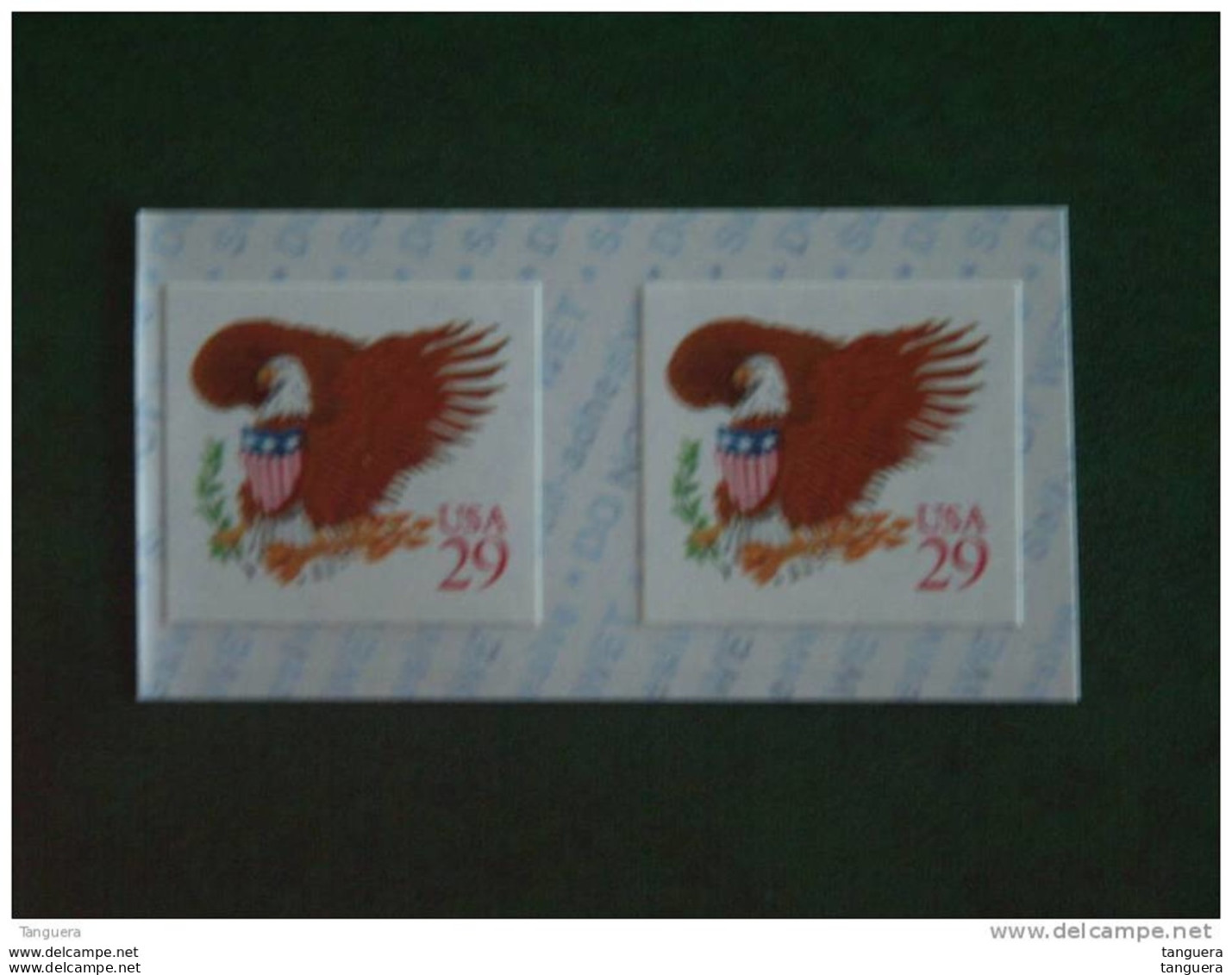 USA Etats-Unis D'Amerique United States 1992 Aigle Armoiries Eagle  2 X Yv 2121 MNH ** - Coils & Coil Singles