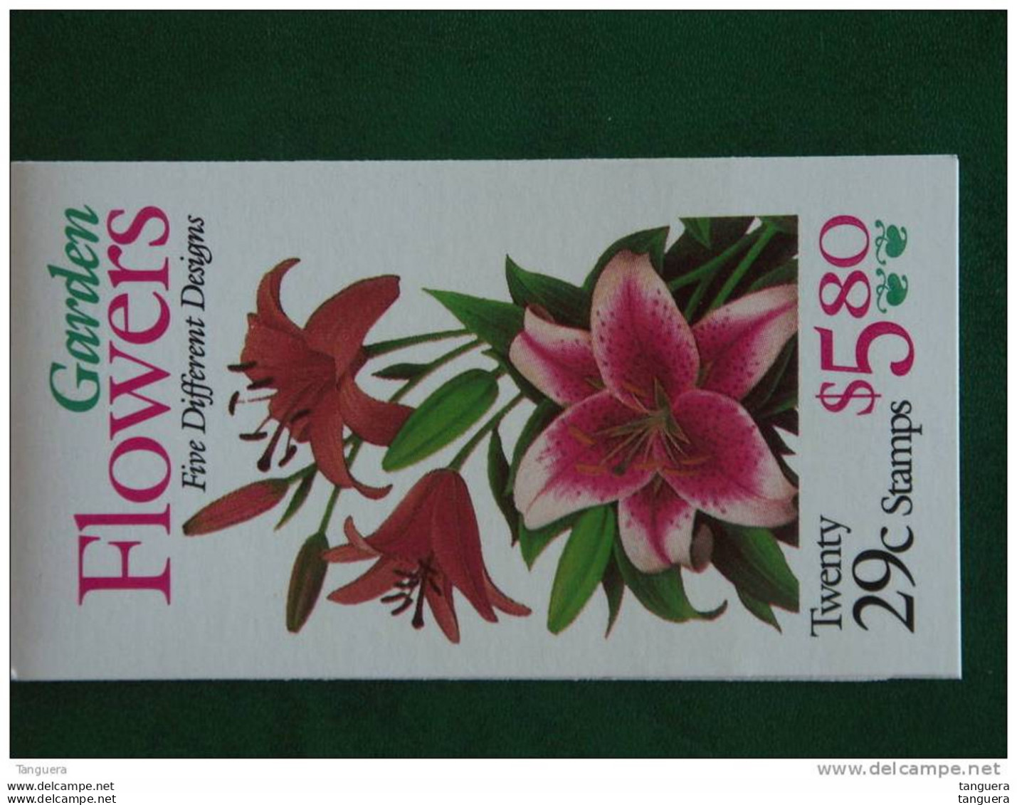 USA  Etats-Unis United States 1994 Booklet (20) Garden Flowers Fleurs De Jardin Carnet SC 2833a Yv C2223 MNH ** - 3. 1981-...