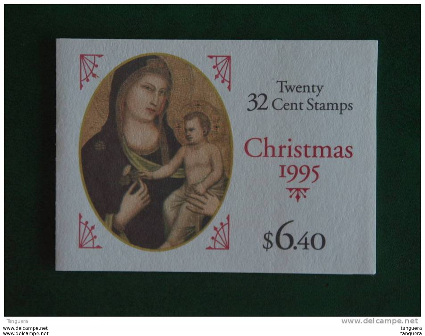 USA Etats-Unis United States Booklet (20) 1995 Christmas Madonna Noël SC 3003a Yv C2455  MNH ** - 3. 1981-...