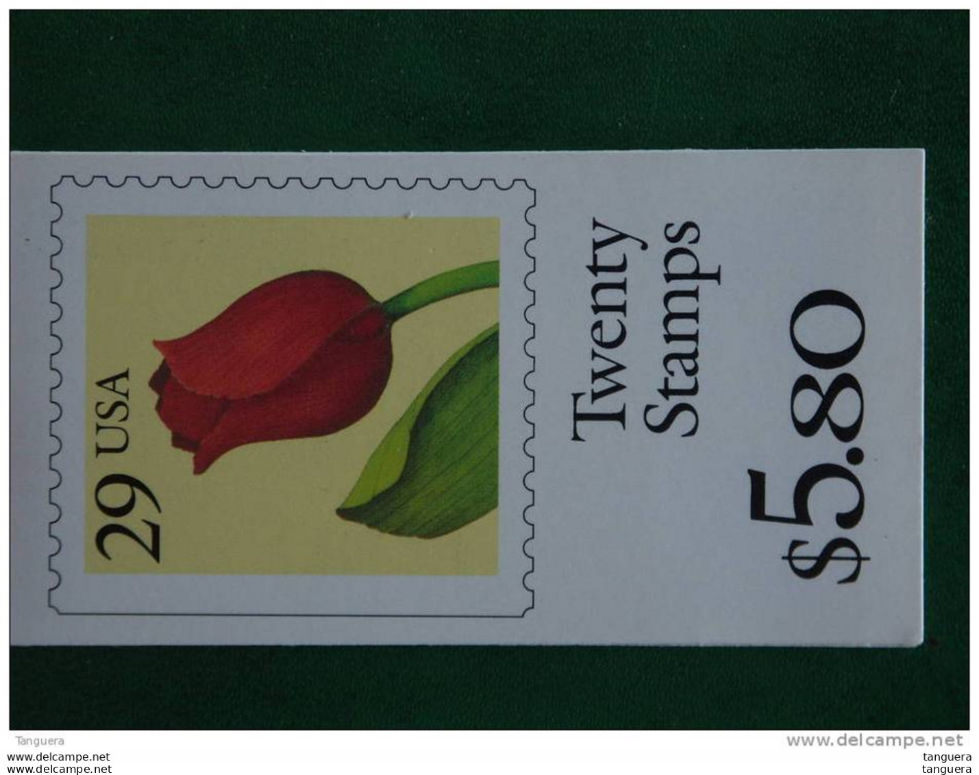 USA  Etats-Unis United States 1991 Bloemen Fleurs Tulip Booklet Carnet (20) SC 2527a Yv C1934a MNH ** - 1981-...