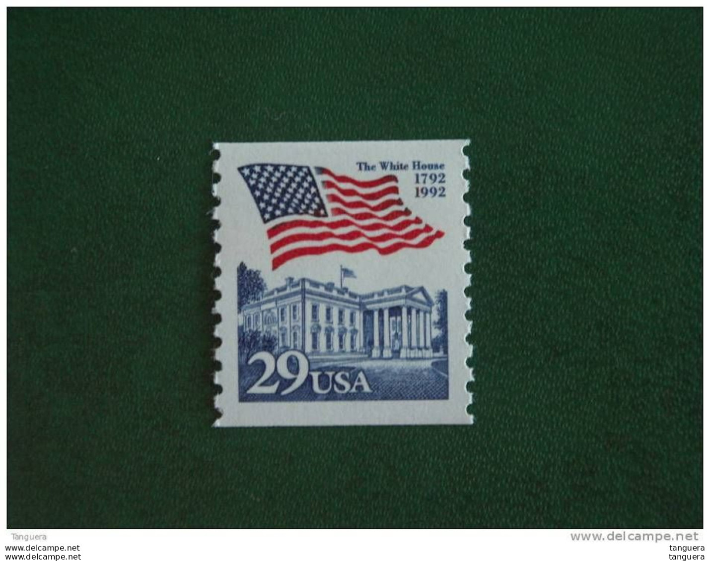 USA Etats-Unis D'Amerique United States 1992 White House Flag Maison Blanche Yv 2015 MNH ** - Coils & Coil Singles