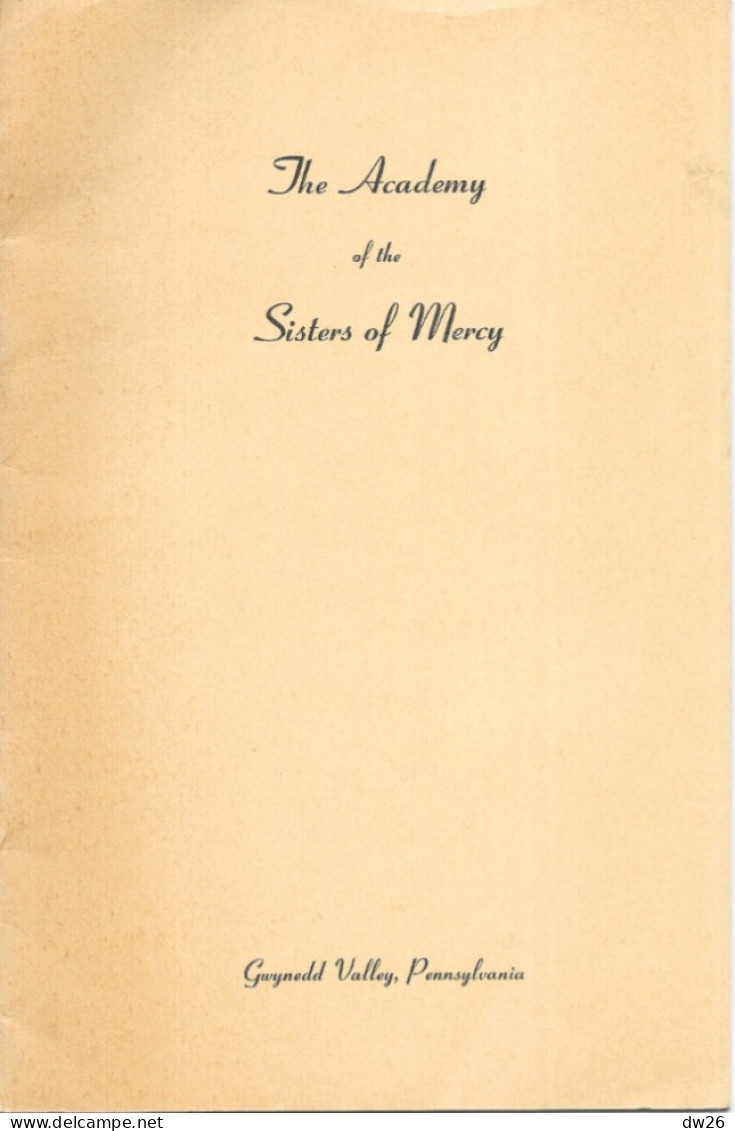 The Academy Of The Sisters Of Mercy - Gwynedd Valley Pennsylvania, School USA (Les Soeurs De La Miséricorde) - Christianity, Bibles
