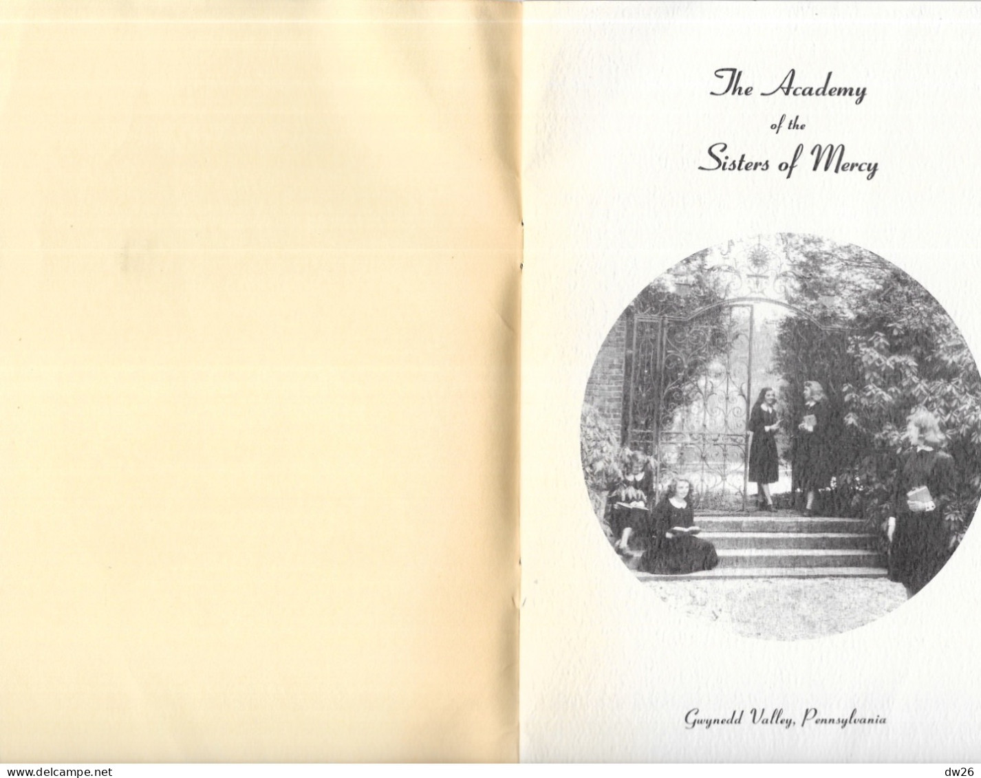 The Academy Of The Sisters Of Mercy - Gwynedd Valley Pennsylvania, School USA (Les Soeurs De La Miséricorde) - Bible, Christianisme