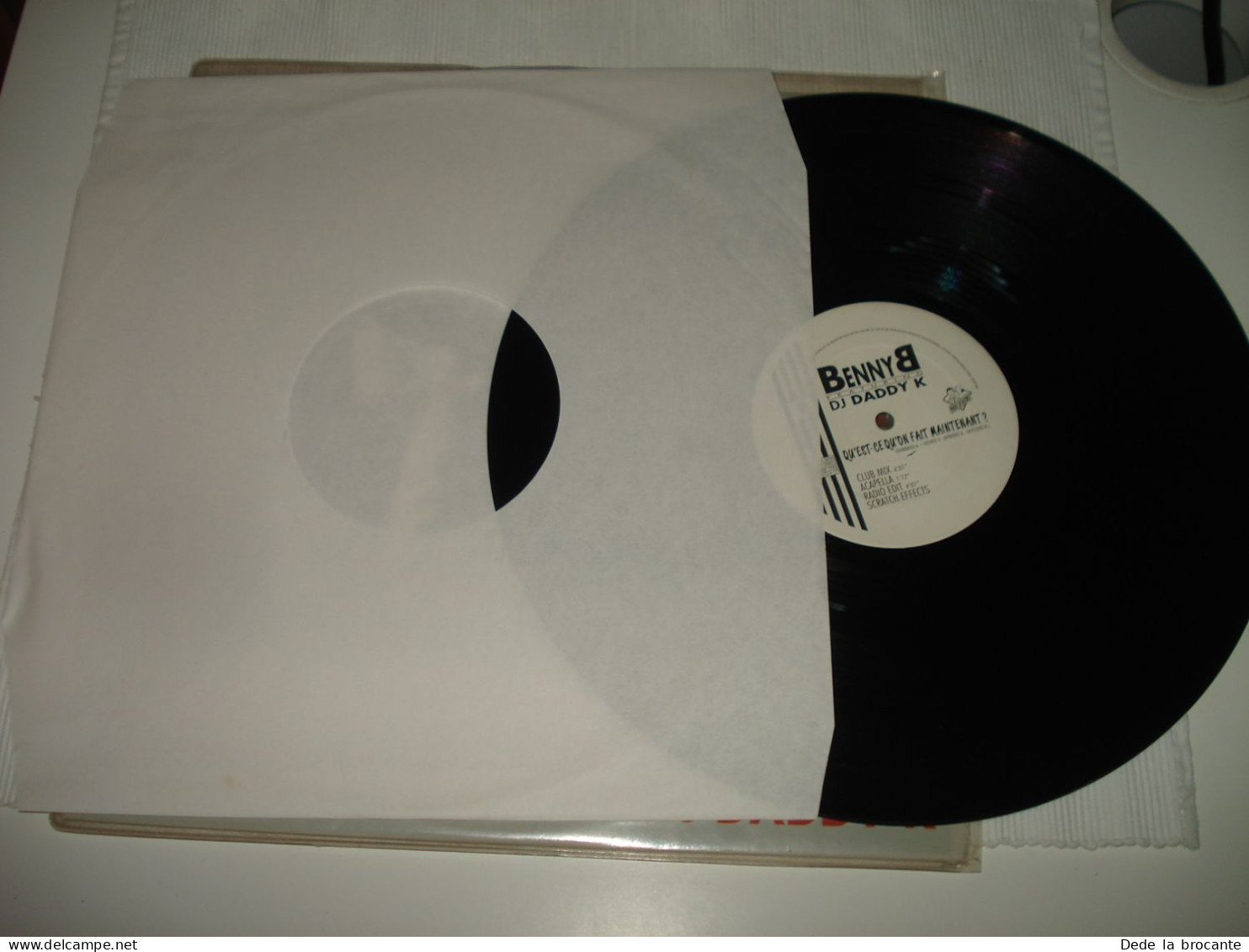 B10 / Benny B - Qu'est-Ce Qu'on Fait Maintenant - LP - PLR-1990/12-12" - BE 1990  M/EX - Dance, Techno & House