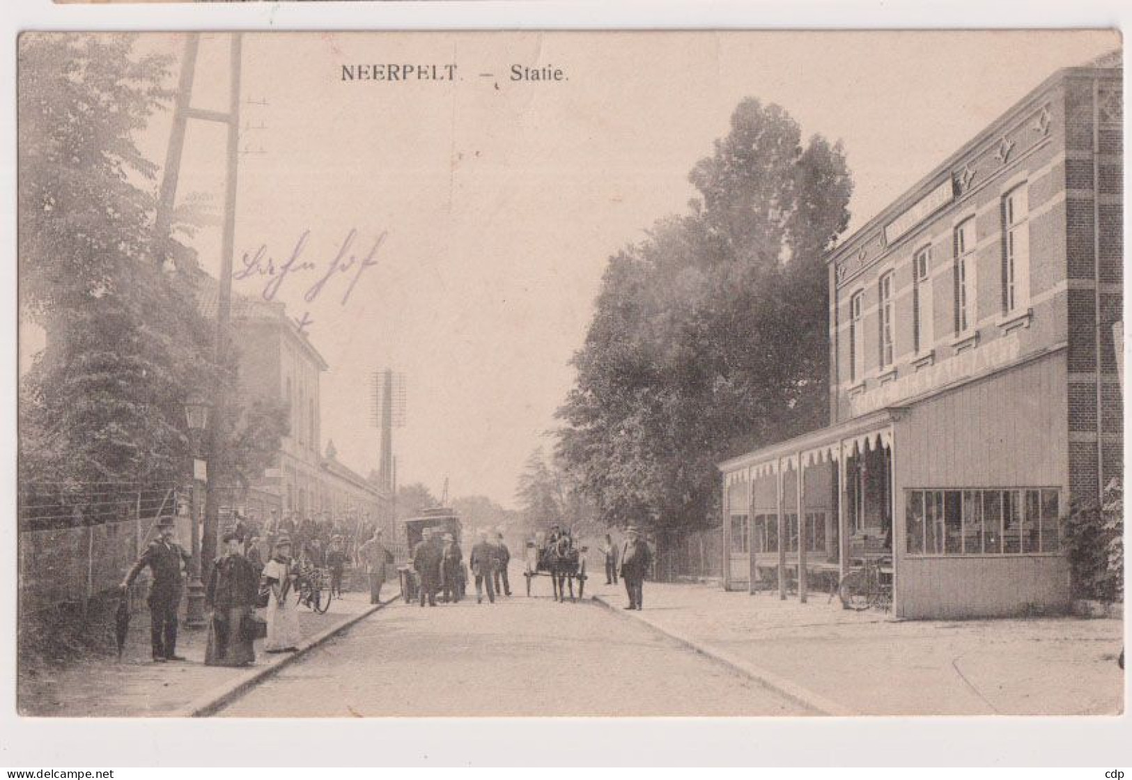 Cpa Neerpelt   Attelage - Neerpelt