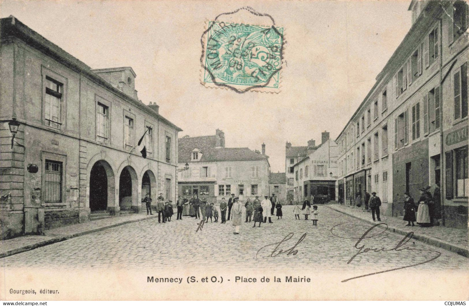 91 - MENNECY _S22707_ Place De La Mairie - Mennecy