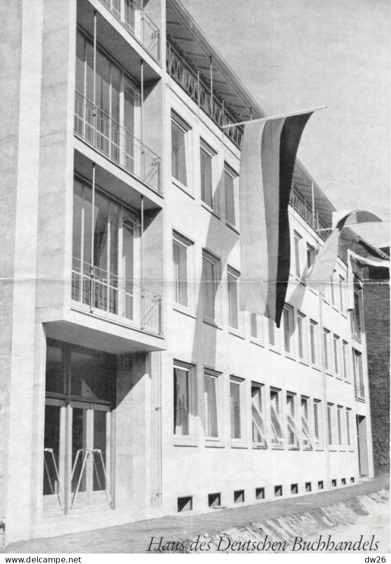 Franfurt, Haus Des Deutschen Buchhandels (Inauguration Maison Du Livre 1955?) Geselliges Beisammensein - Otros & Sin Clasificación