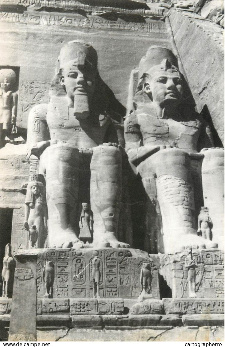 Egypt Abu Simbel Colossi Of Ramses II - Abu Simbel Temples