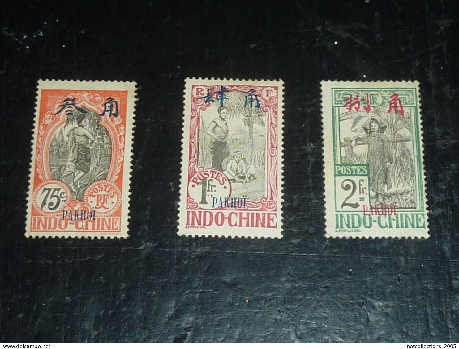 PAKHOÏ TIMBRE De 1908 N°46/48 - NEUF AVEC CHARNIERE (20/09) - Nuevos