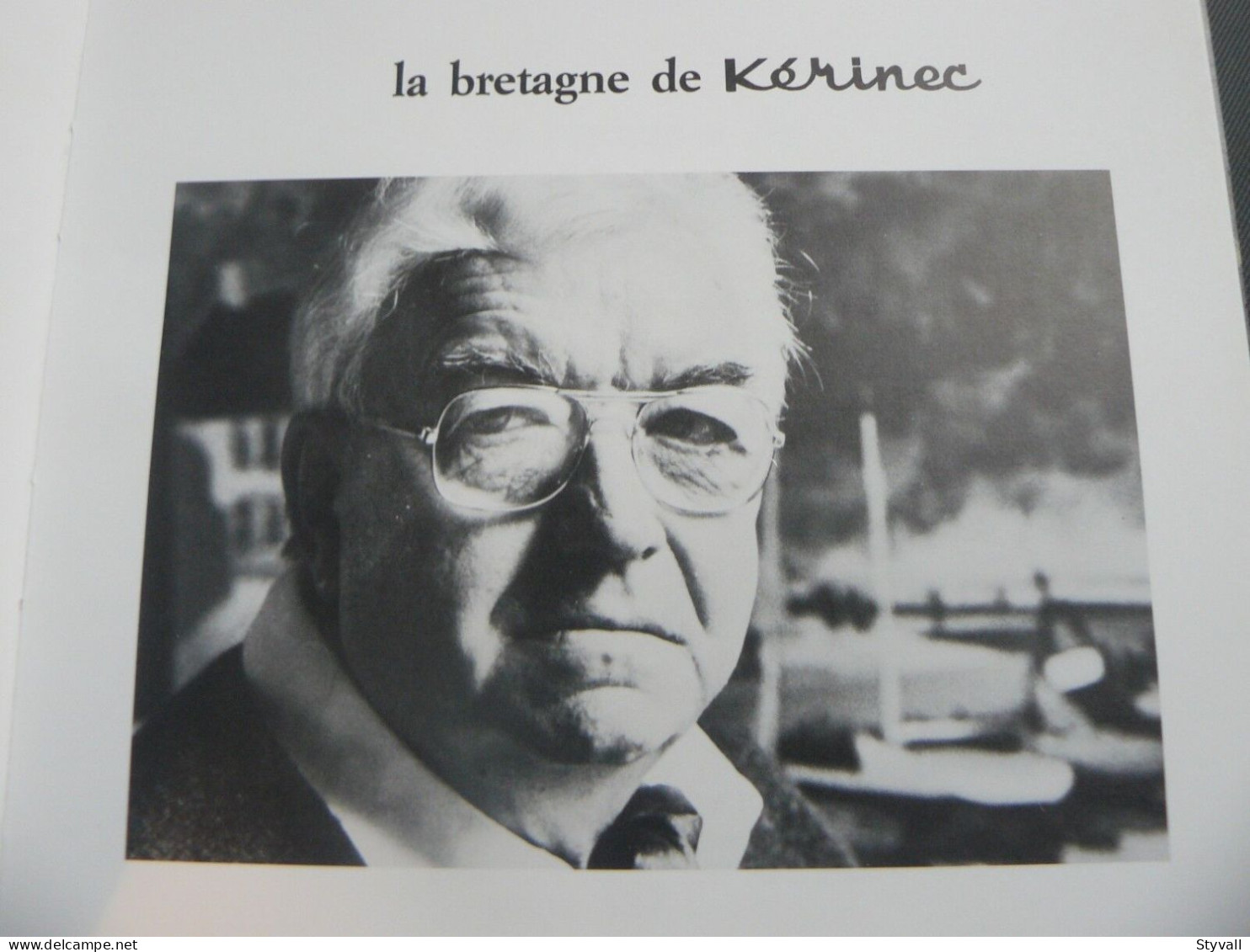 Peinture: La Bretagne De Kérinec (Roger) Numéroté Et Signé (Pierre Jakez-Hélias) - Livres Dédicacés