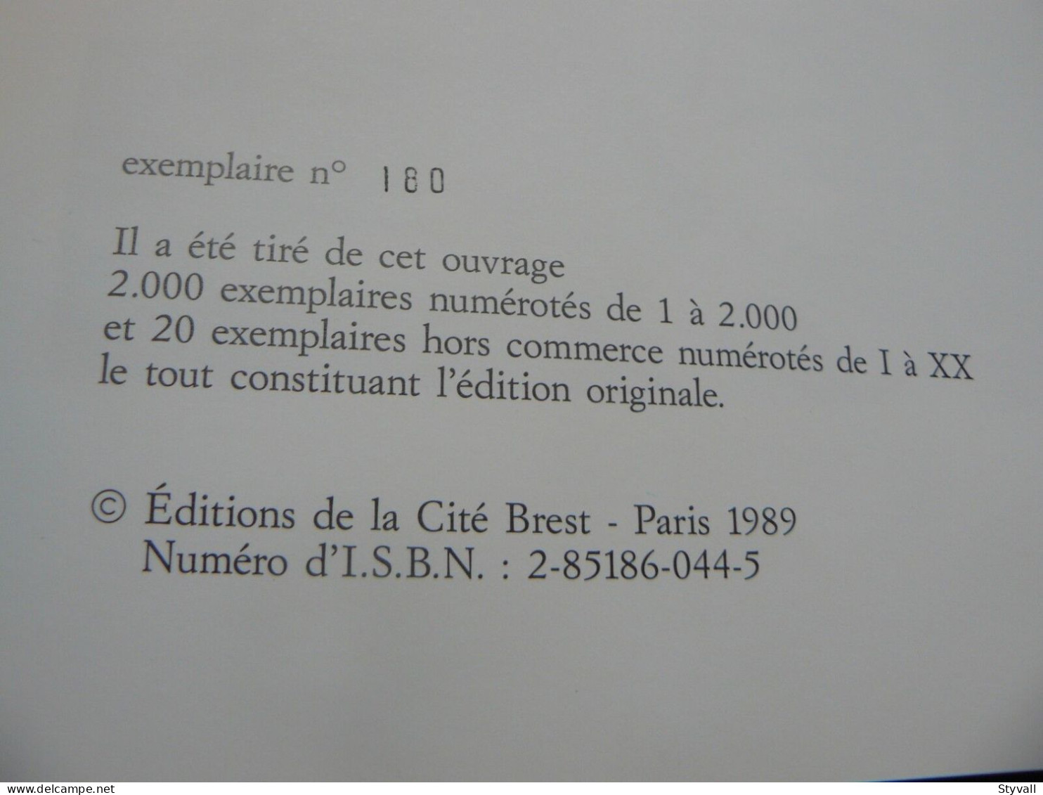 Peinture: La Bretagne De Kérinec (Roger) Numéroté Et Signé (Pierre Jakez-Hélias) - Livres Dédicacés