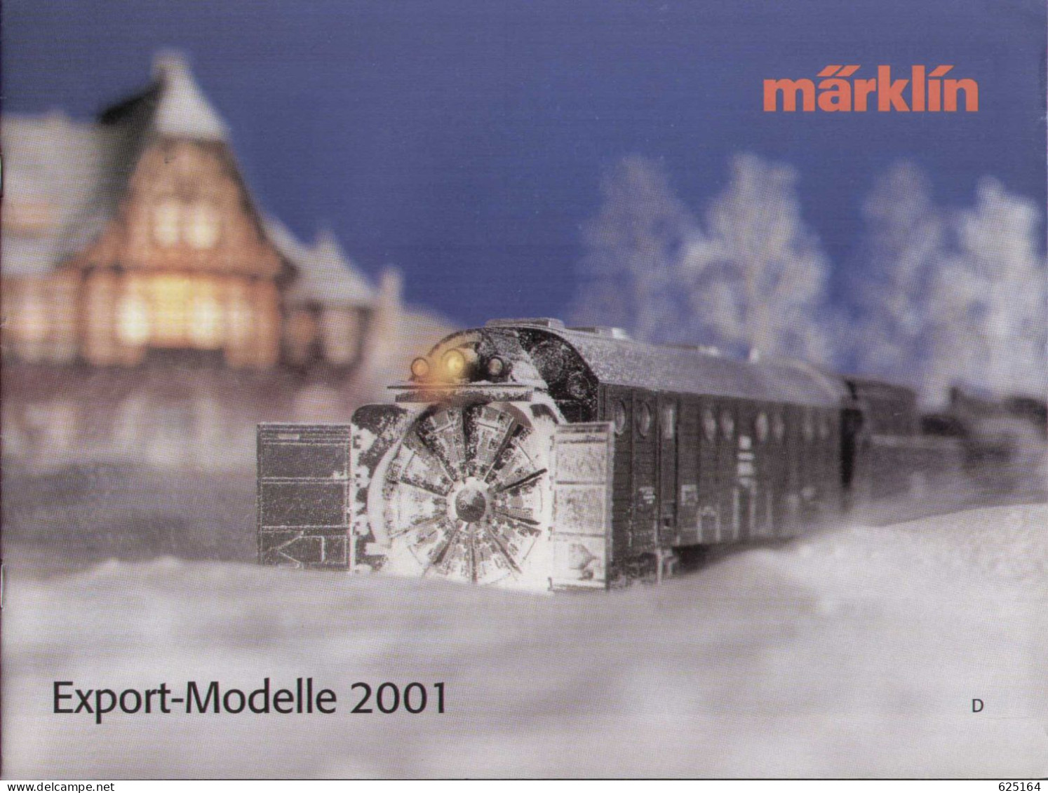 Catalogue Märklin 2001 Export-Modelle Spur HO 1/87 Und Z 1/220 - Deutsch