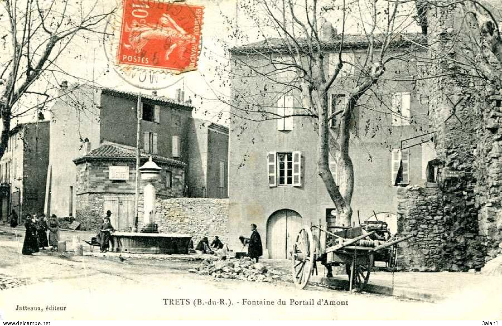 TRETS  =  Fontaine Du Portail D'amont    5314 - Trets