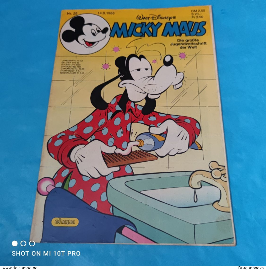 Micky Maus Nr. 25 - 14.6.1986 - Walt Disney