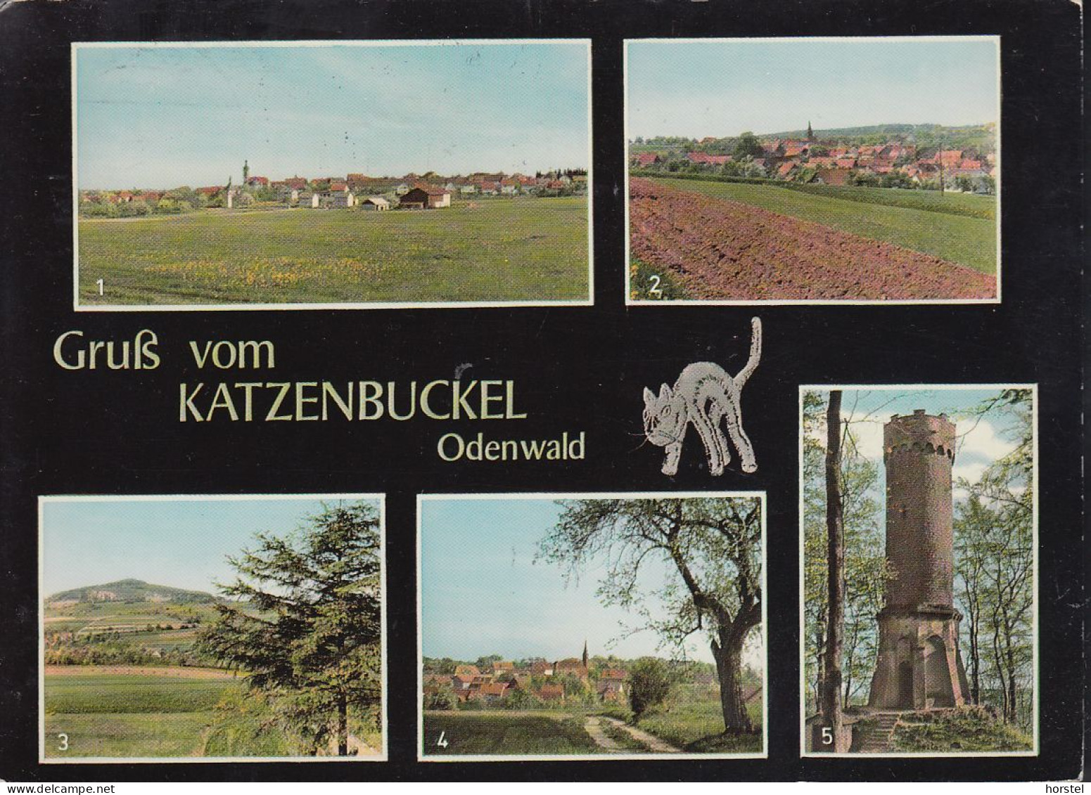D-69429 Waldbrunn - Odenwald - Strümpfelbrunn - Katzenbuckelturm - Katzenbuckel - Nice Stamp - Waldbrunn