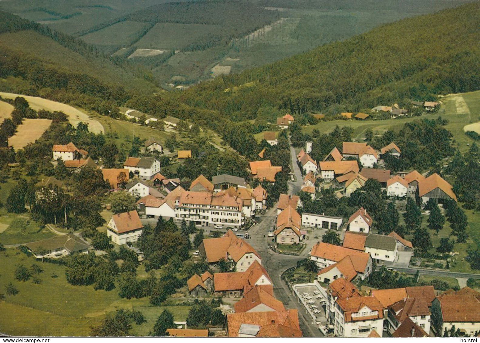 D-69429 Waldbrunn - Odenwald - Waldkatzenbach - Gasthof "Zum Adler" - Luftbild - Nice Stamp - Waldbrunn