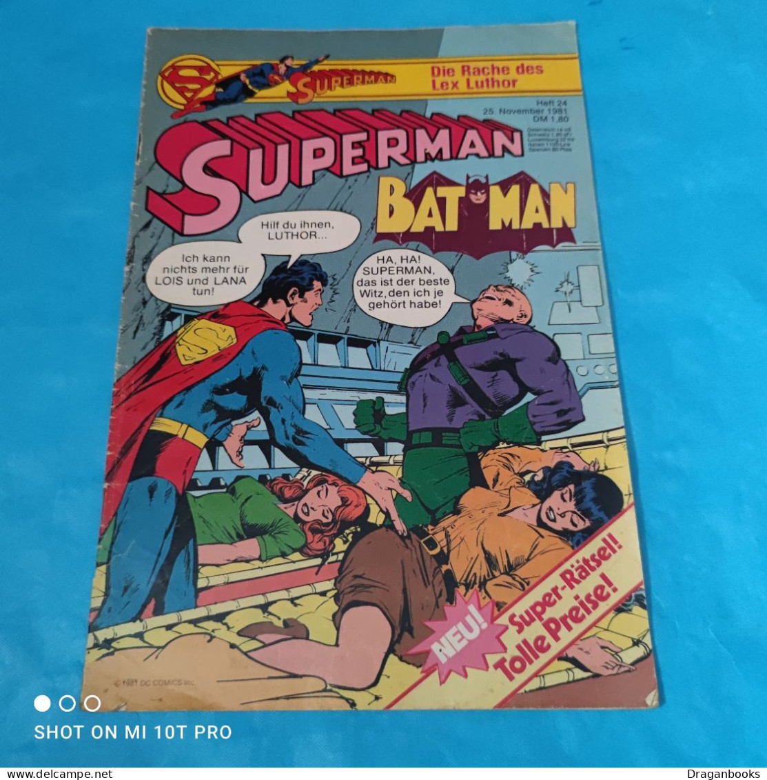 Superman Bat Man Heft 24 - Altri & Non Classificati