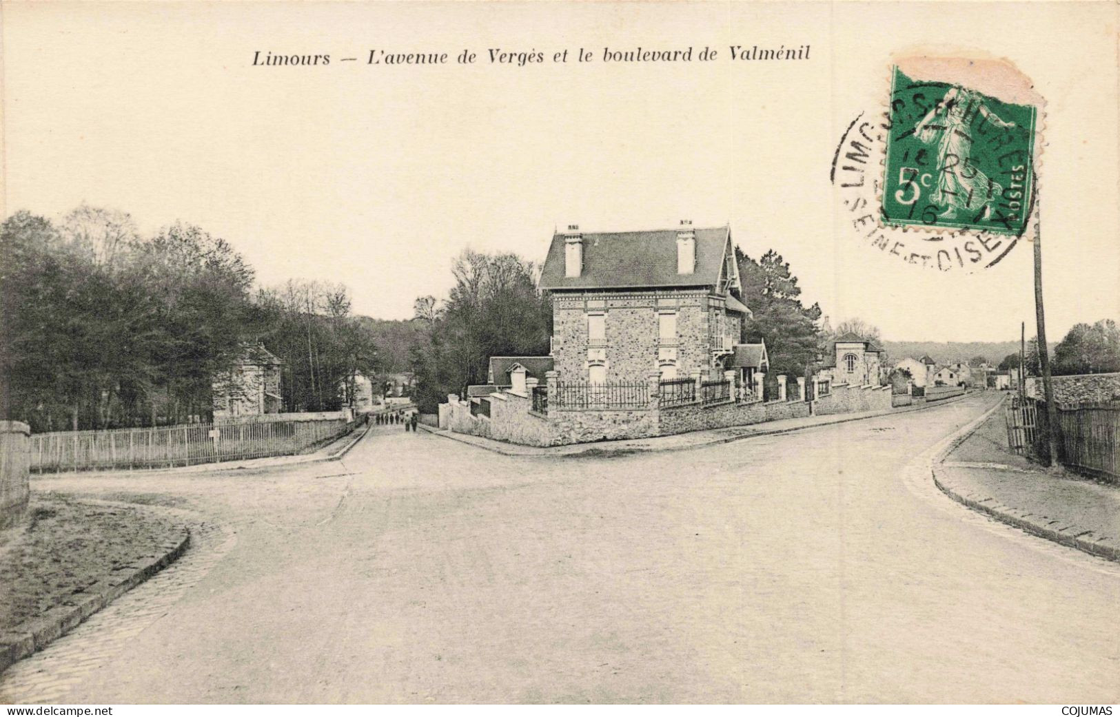 91 - LIMOURS _S22723_ L'Avenue De Vergès Et Le Boulevard De Valménil - Limours