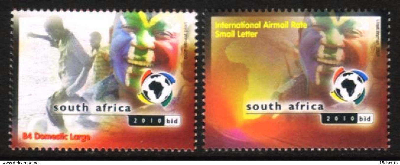 South Africa - 2003 World Cup Bid Set (**) # SG 1441-1442 - Neufs