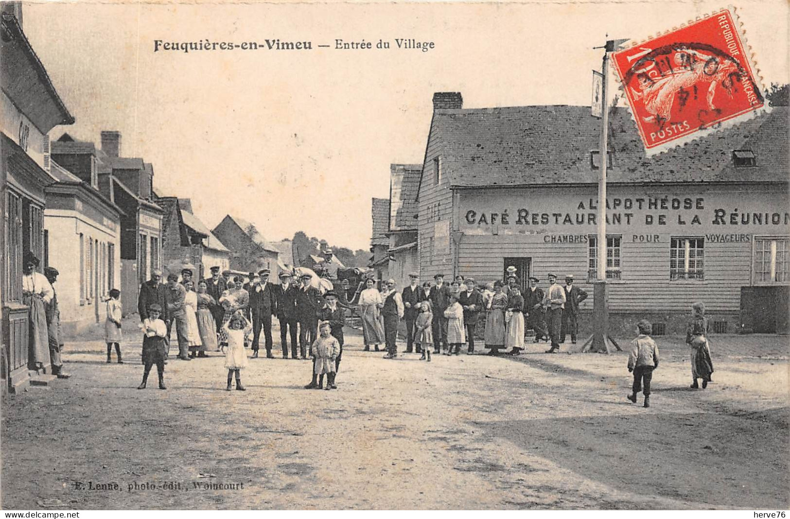 FEUQUIERES EN VIMEU - Entrée Du Village - Feuquieres En Vimeu